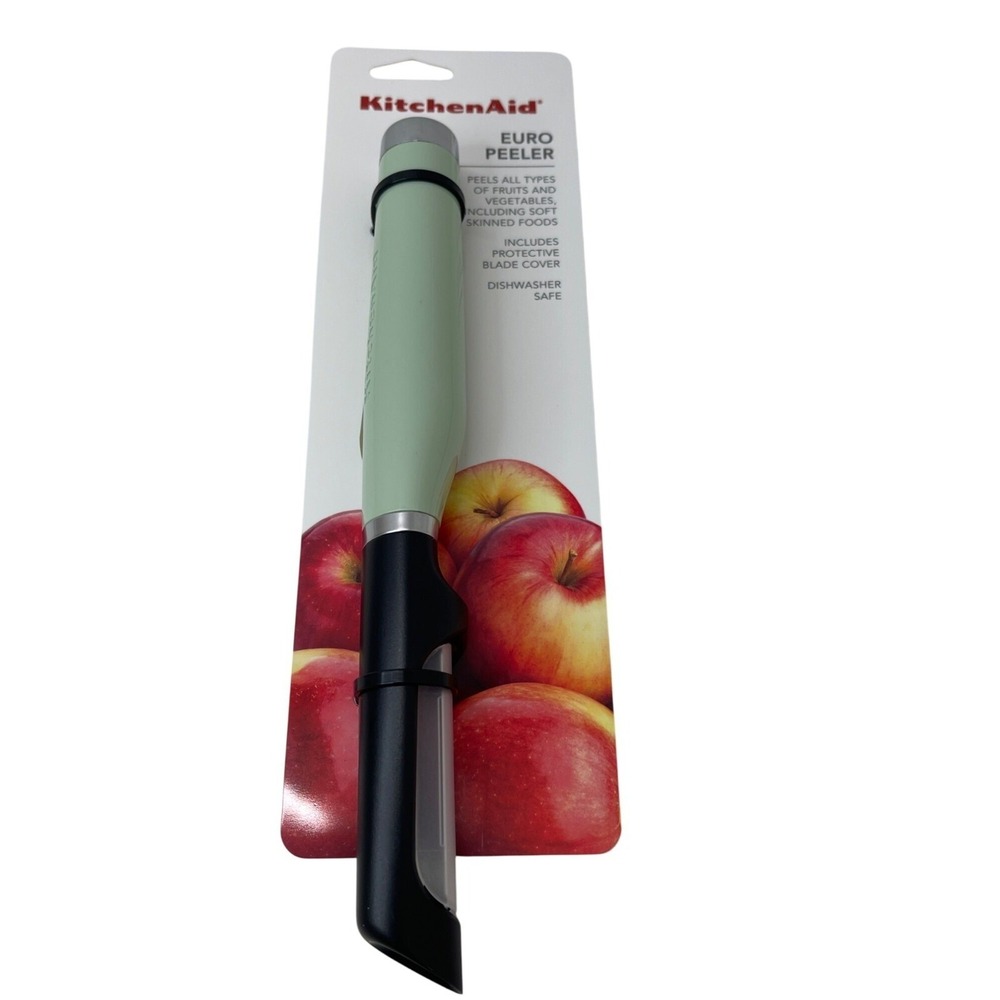 KitchenAid Pistachio Euro Peeler &Blade Cover & Dishwasher-Safe Design New!